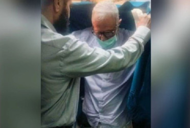 Ex-president Hamid returns home, leaves airport amid tight security