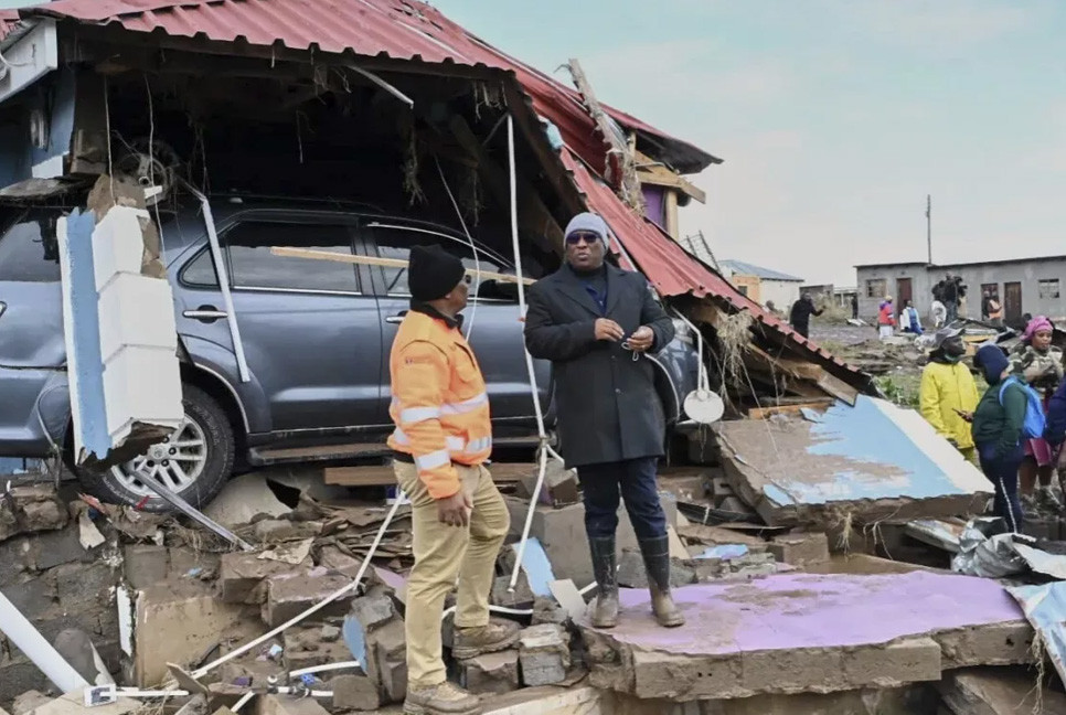 Rescuers in South Africa search for the missing after floods leave at least 49 dead
