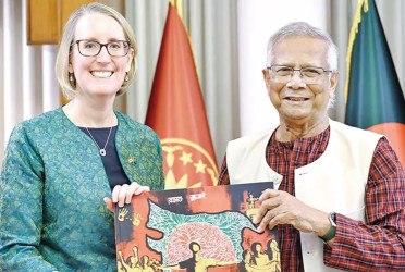 UK envoy Sarah Cooke happy with Yunus’ visit to Britain