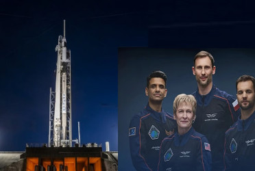 Axiom-4 put off again after leak detected on space station