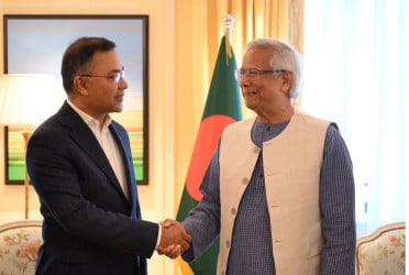 Mother sends greetings to you: Tarique to Chief Adviser