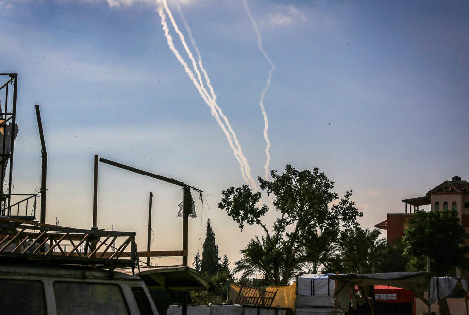 Two Gazan rockets strike open areas in Israel