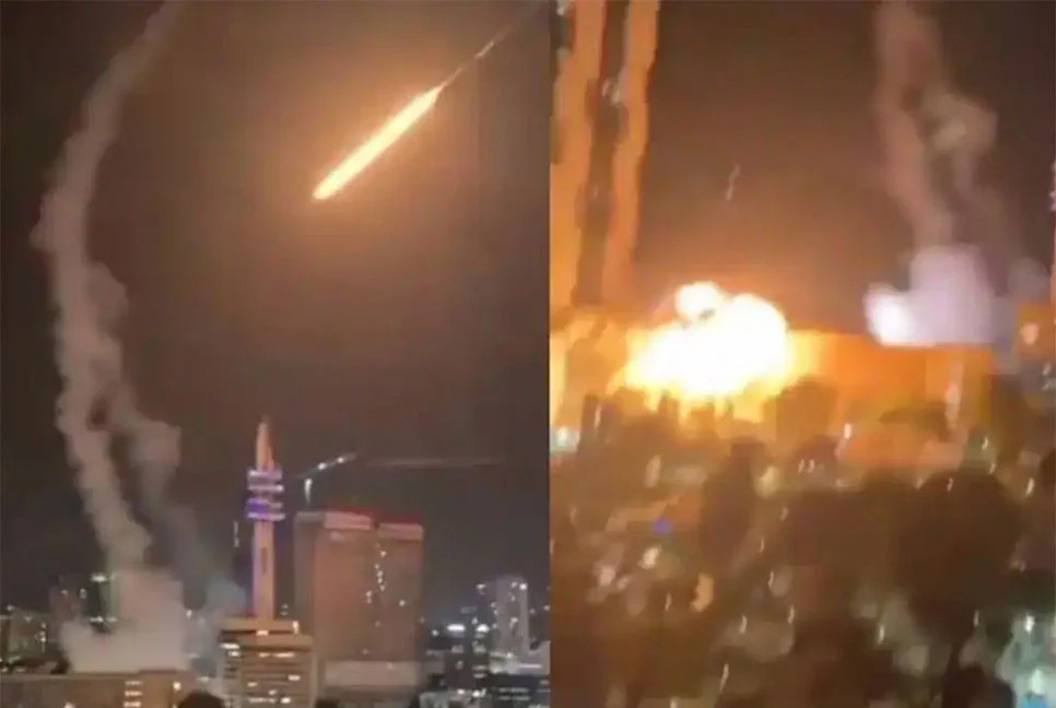 Iran’s missiles hit near Tel Aviv military HQ defying Iron Dome