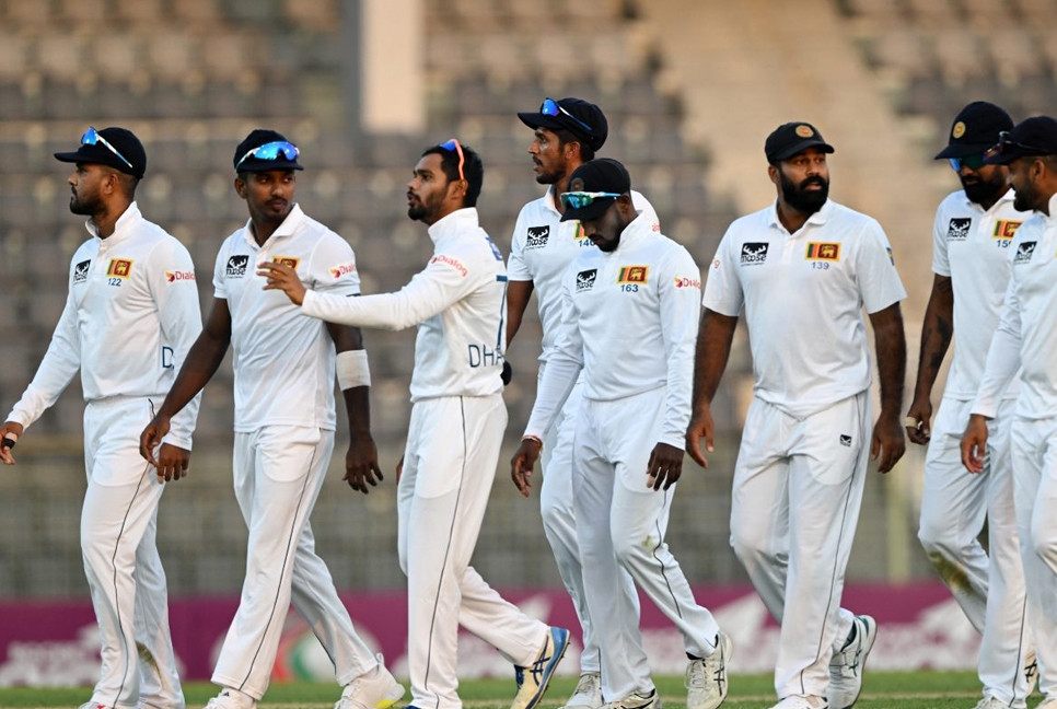 SLC announces Test squad for Bangladesh series
