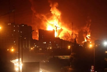 Israel strikes military base, TV station in Iran