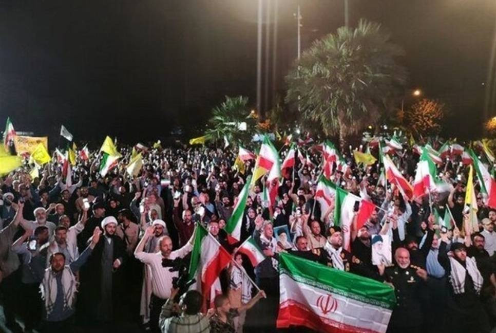 Tehran rally condemns Trump’s remarks