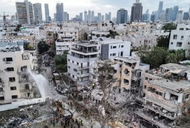 Iran fires cluster bomb-bearing missiles at Israel as conflict enters 8th Day