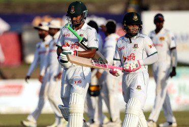 Batters, Nayeem put Bangladesh on top after gripping day