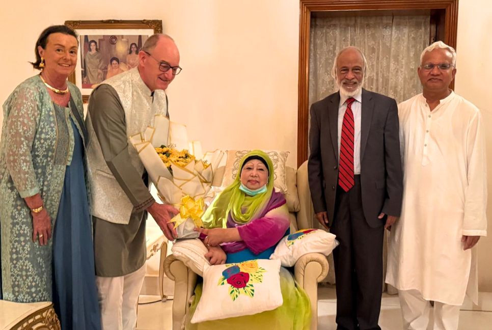 German envoy meets Khaleda Zia