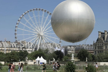 Olympic balloon to rise again in Paris
