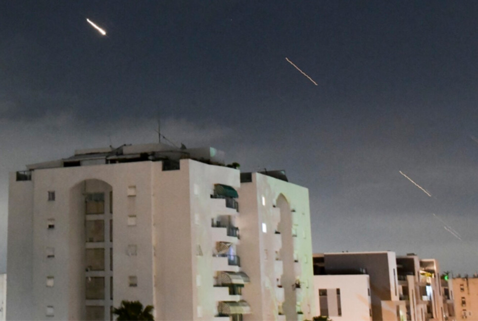 Israeli army says working to intercept missiles launched from Iran