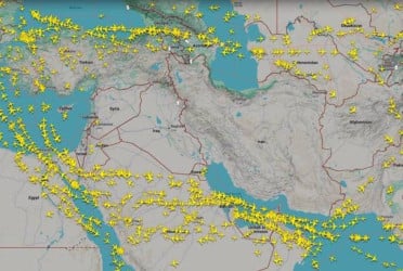 Airlines keep avoiding Middle East airspace