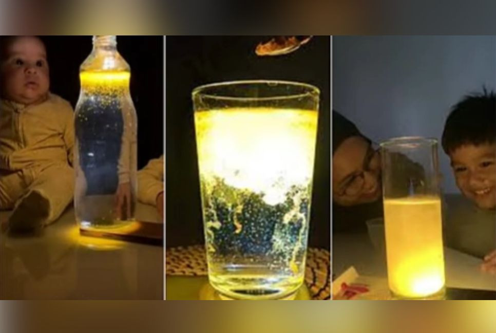 TurmericGlow: Viral DIY glowing water trend lights up social media