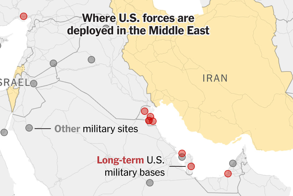 Iran does not rule out targeting US military bases