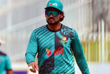 Shanto suffers another finger blow, sits out training