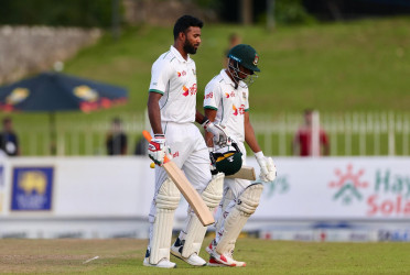 Bangladesh stumble to 214-8 after promising starts on rain-hit opening day