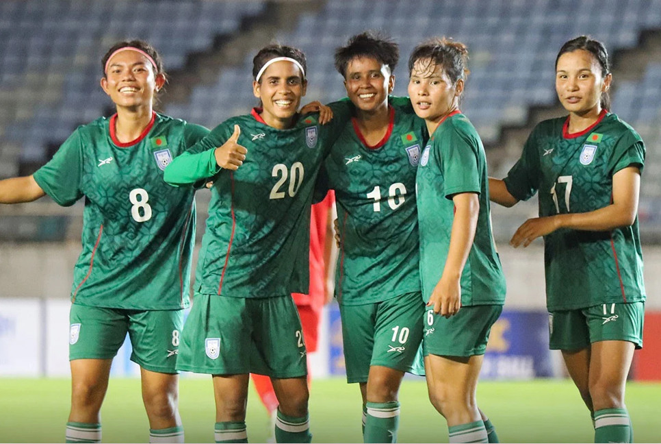 Bangladesh makes a great start by thrashing Bahrain 7-0