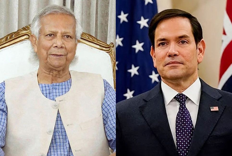 US Secretary of State Marco Rubio phones Prof Yunus