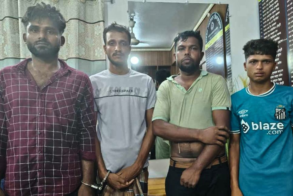 Cumilla rape case: Police seek 7-day remand for 4 accused under pornography act