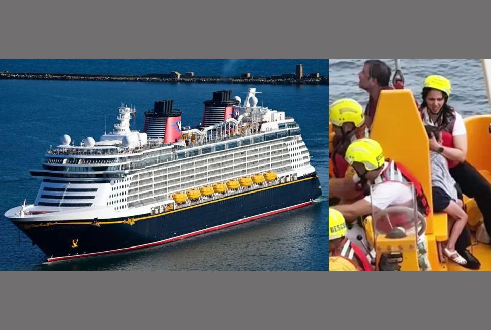 Father jumps off Disney cruise ship to save daughter who fell overboard