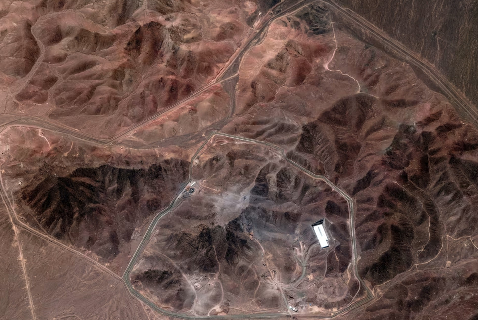 Satellite imagery reveals ongoing work at Iranian nuclear site