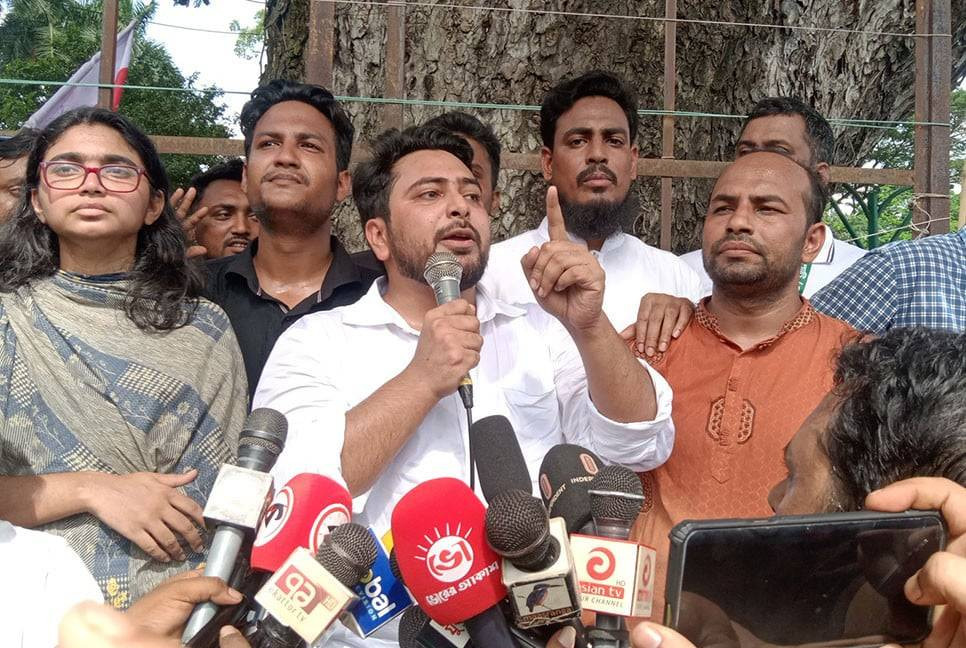 July movement not just about power changeover: Nahid