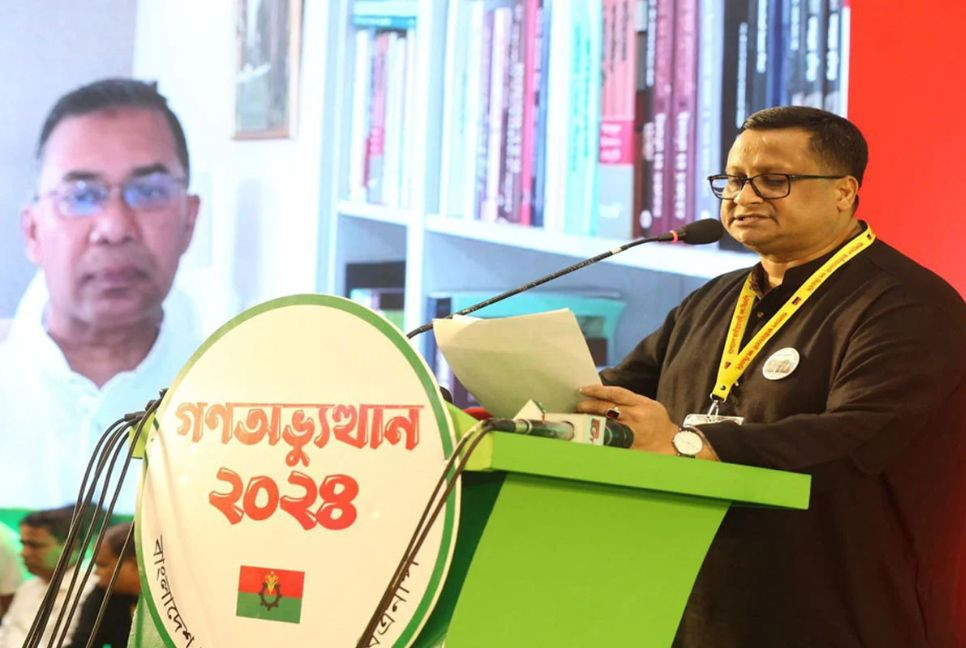 Tarique Rahman was at forefront of July uprising: Morshed Hasan