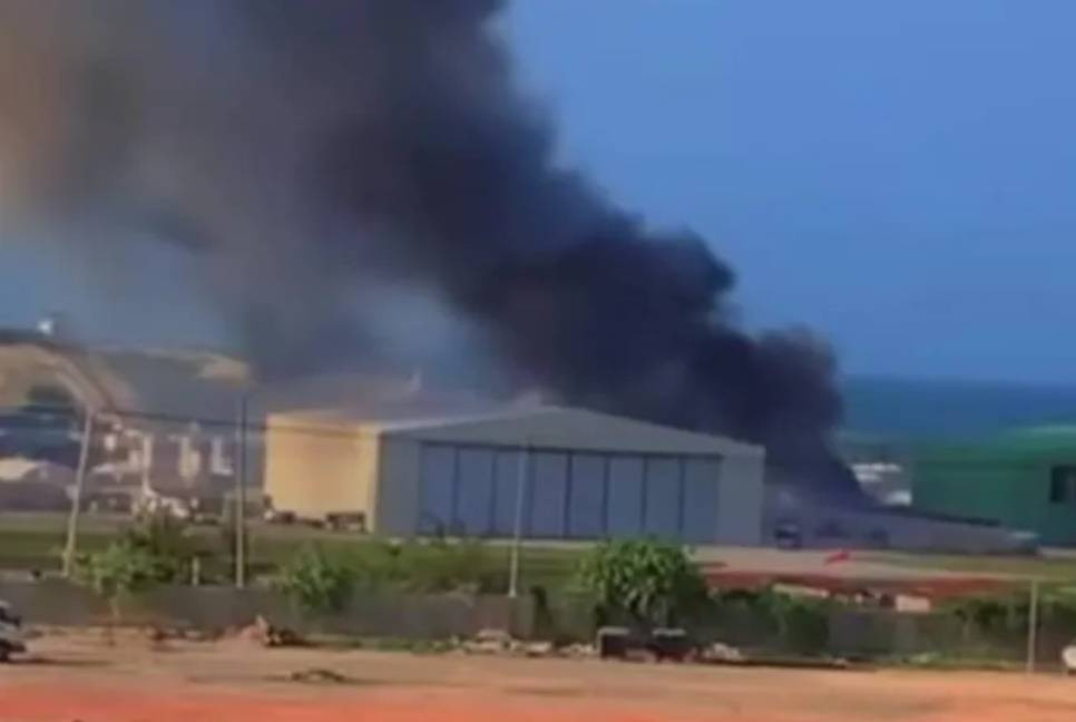 Ugandan military copter crashes at Somalia airport