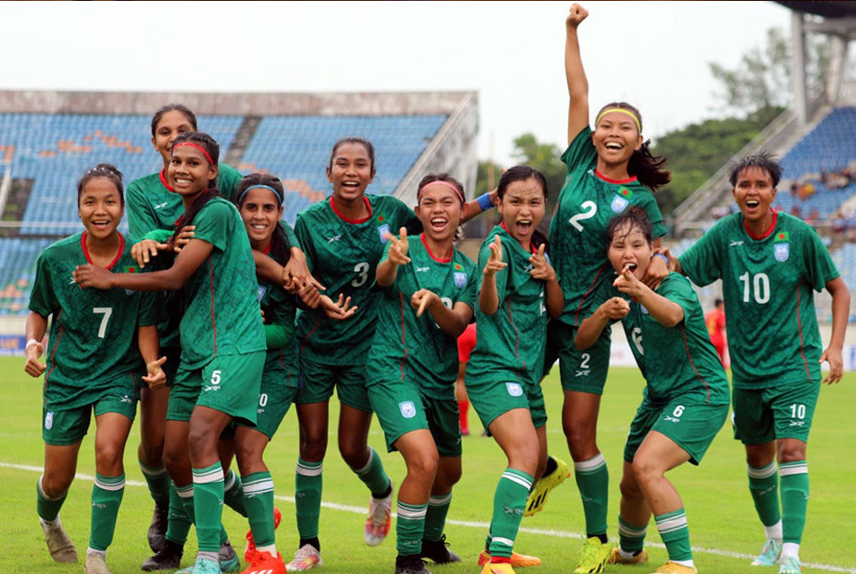 Bangladesh nears AFC Women’s Asian Cup with 2–1 win over myanmar