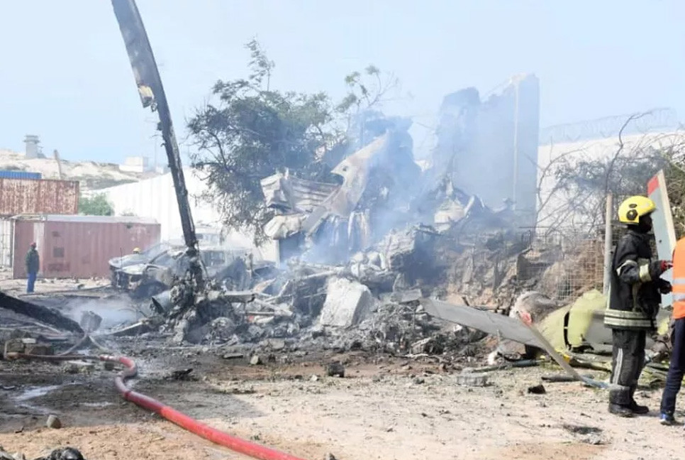 AU helicopter crash kills three in Somalia