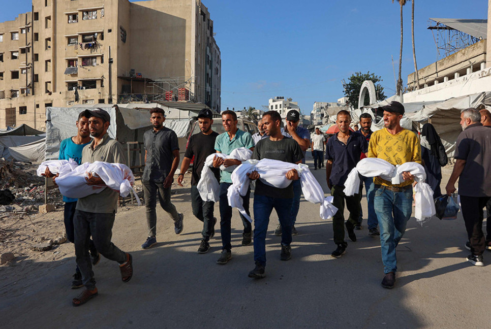 82 Palestinians killed in Gaza, including 38 people waiting for aid