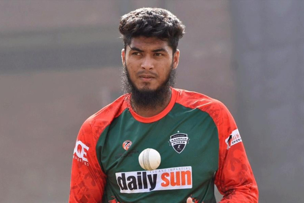 Rishad returns to practice session for 2nd ODI