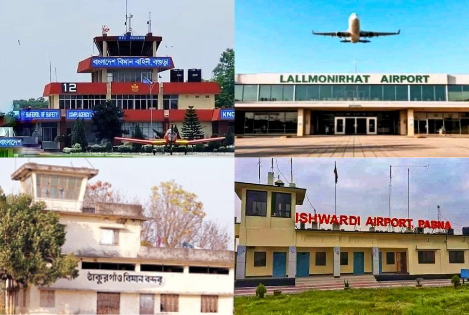 Four airports remain stalled, forgotten