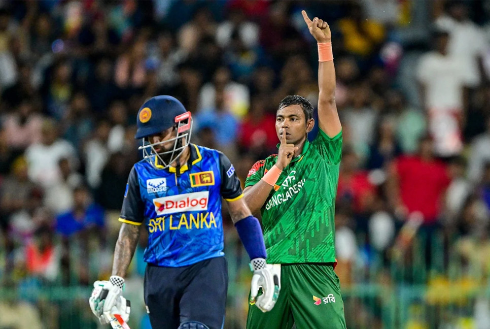 Bangladesh win 2nd ODI by 16 runs as Tanvir grabs fifer