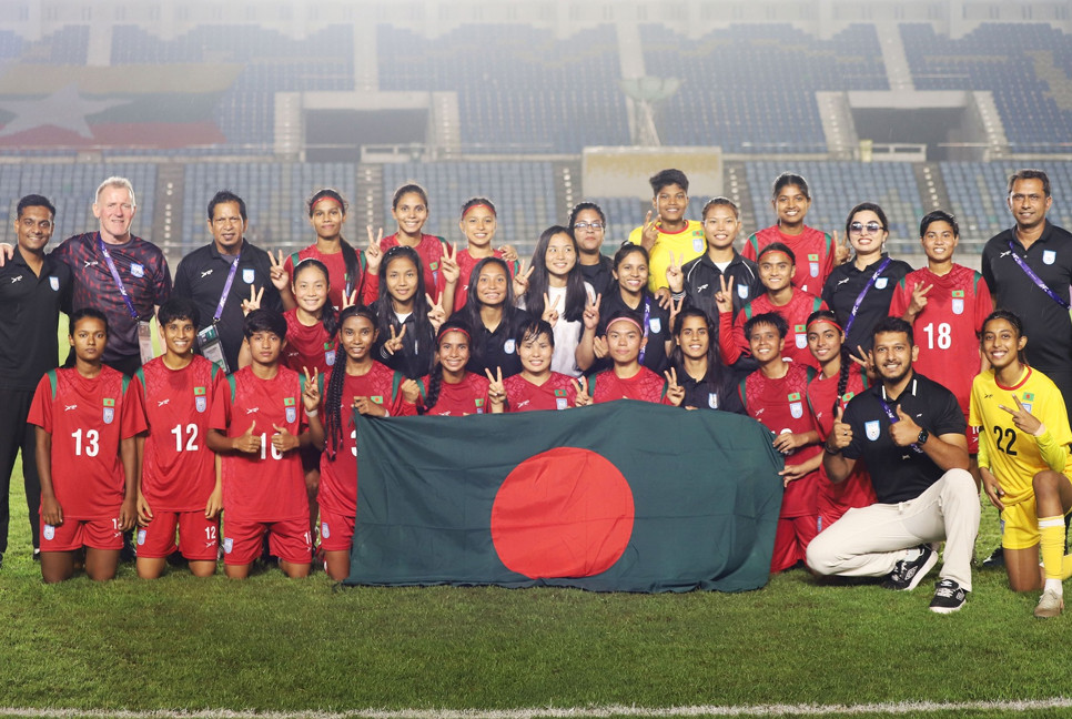 EU congratulates Bangladesh Women's Football team on Asian Cup qualification