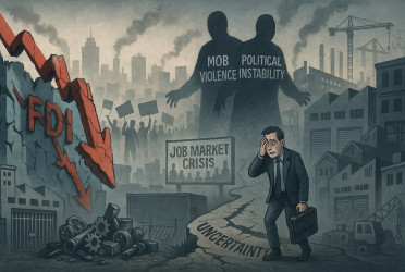 Investment slumps to 14 years low amid political uncertainty