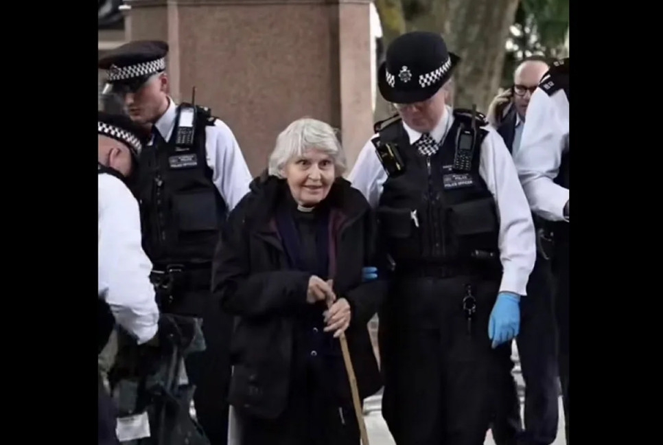 UK arrests 83-year-old priest for backing Palestine Action, opposing Gaza genocide