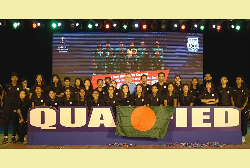 Women's footballers to get Tk 50 lakh for securing place in Asian Cup