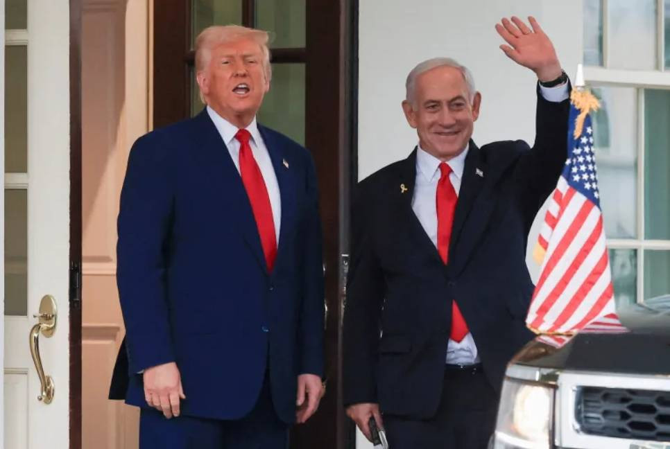 Netanyahu, Trump discuss forced transfer of Palestinians out of Gaza