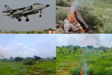 Two pilots killed as Indian fighter jet crashes