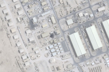 Iranian missile strike on Al Udeid Air Base destroys US communications dome