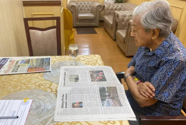 Malaysia ex-PM Mahathir, 100, discharged from hospital