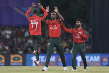 Bangladesh crush Sri Lanka by 83 runs to bounce back in T20I series