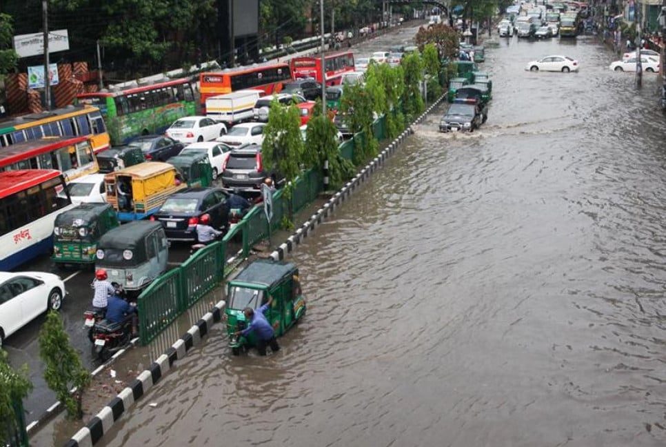 Heavy rainfall, waterlogging likely in Dhaka, 2 other divisions