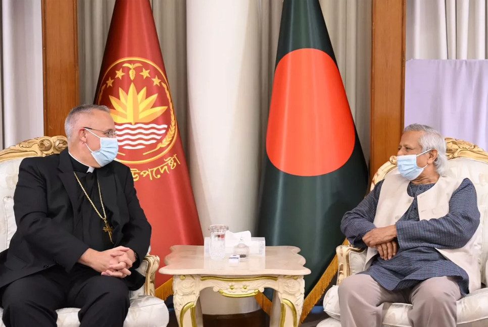 Archbishop invites Prof Yunus to attend interfaith dialogue in Sept