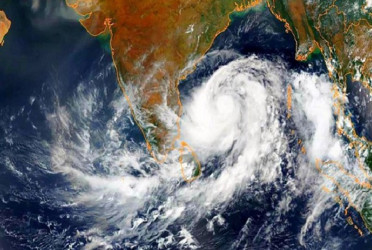 Low-pressure over Bay of Bengal turns land depression