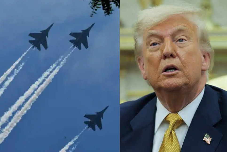 Trump says up to 5 jets downed during India-Pakistan standoff