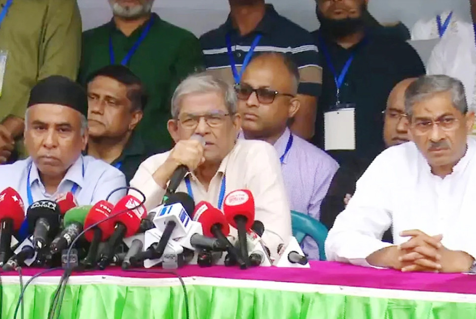 Hasina can never be forgiven, says Fakhrul