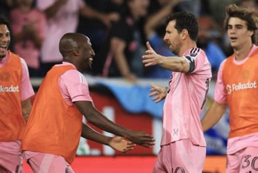 Messi double as Miami bounce back against Red Bulls