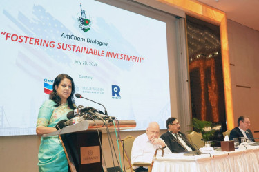 Sustainable investment must be a shared global responsibility: Rizwana at AmCham dialogue